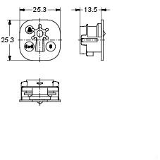 Junie ASS-Einsatz 7507 mit Zuhaltung 1