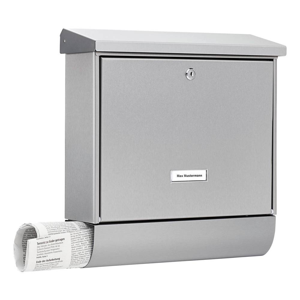 Burg-W Briefkasten =Inoxstar Set= 4720 Ni Edelstahl