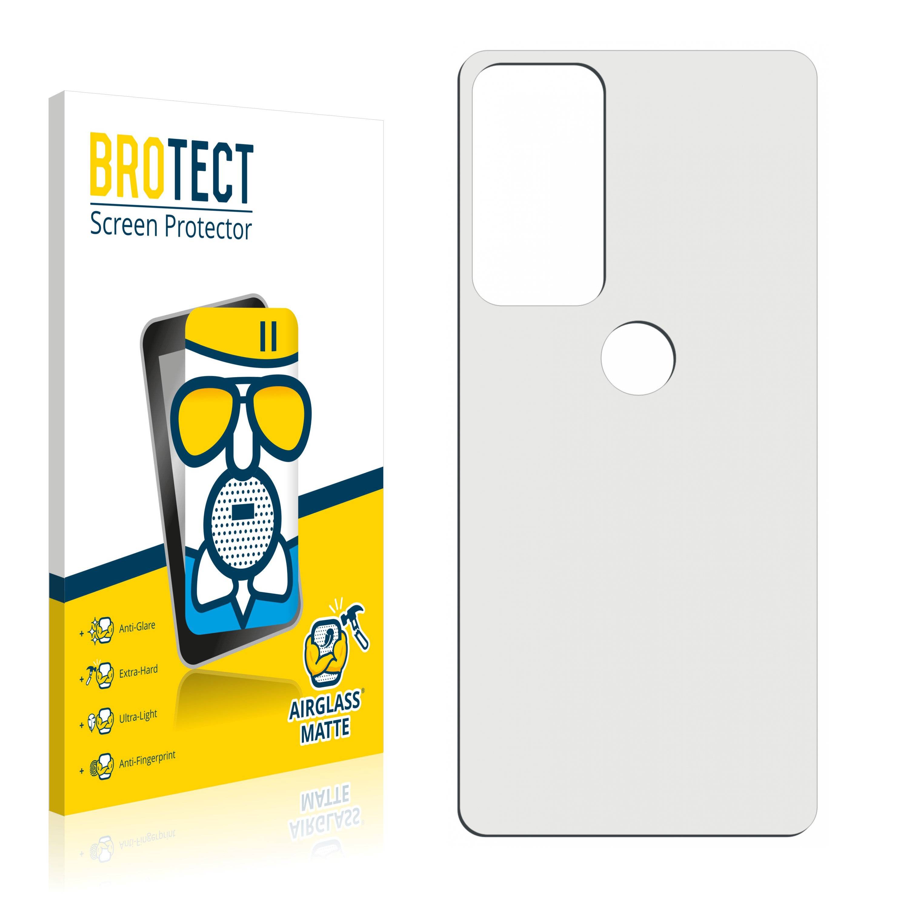 BROTECT AirGlass Matte Schutzglas Folie für Motorola Edge 20