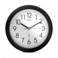 Mebus 52450, Wand, Digitale Uhr, Rund, Schwarz, Kunststoff, Modern