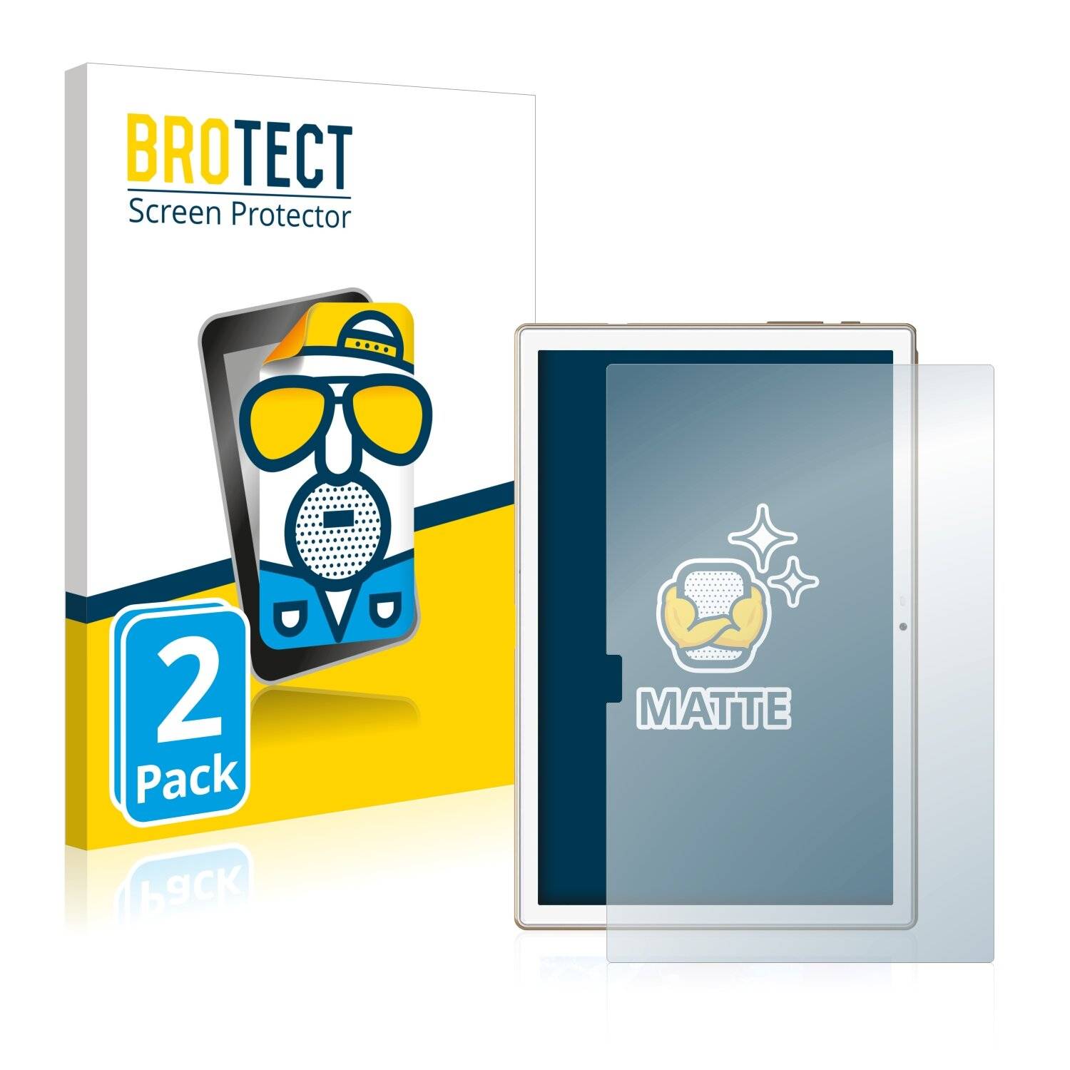 2x BROTECT Matte Displayschutzfolie für Blackview Tab 8E - Entspiegelt,