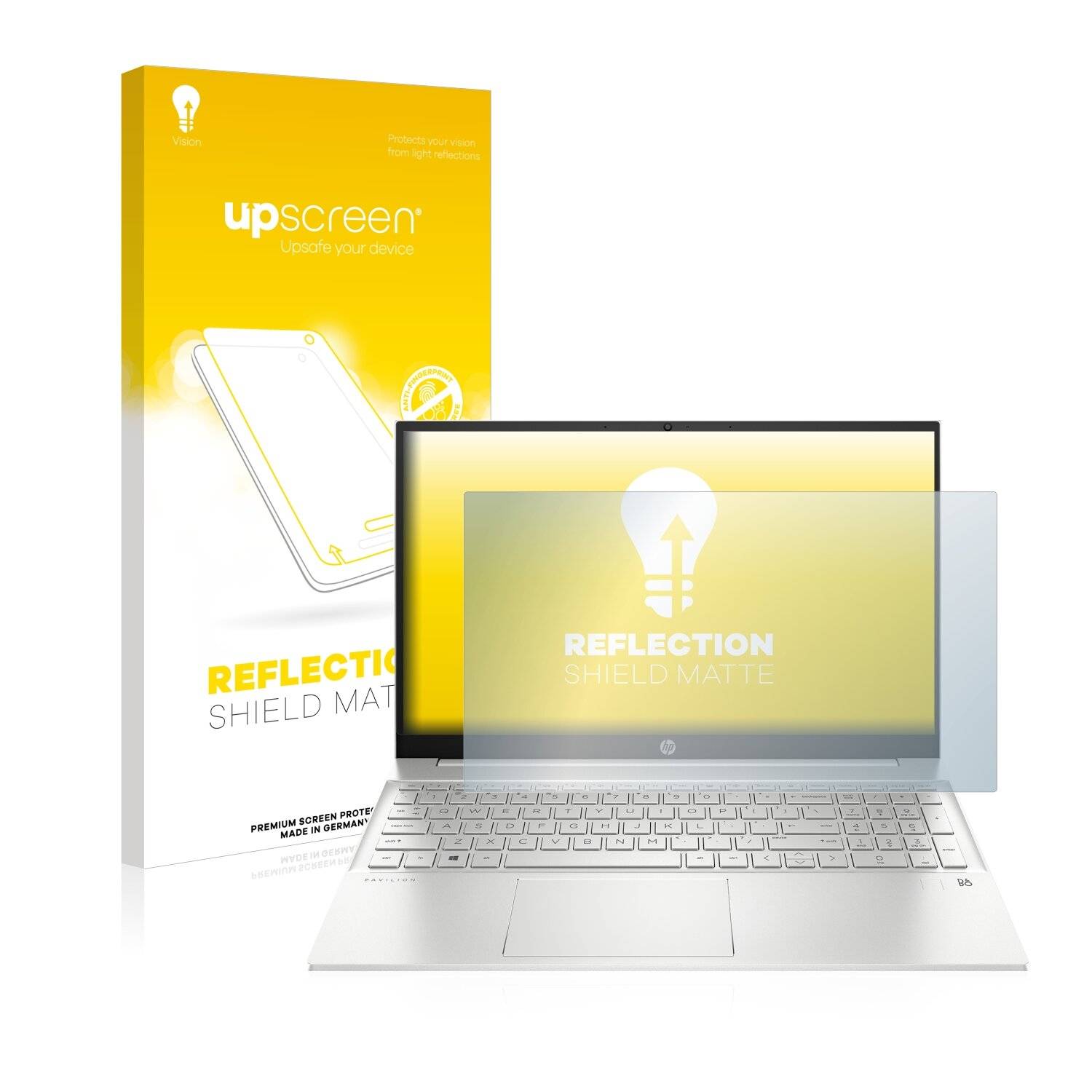 upscreen Reflection Shield Matte Premium Displayschutzfolie für HP Pavilion