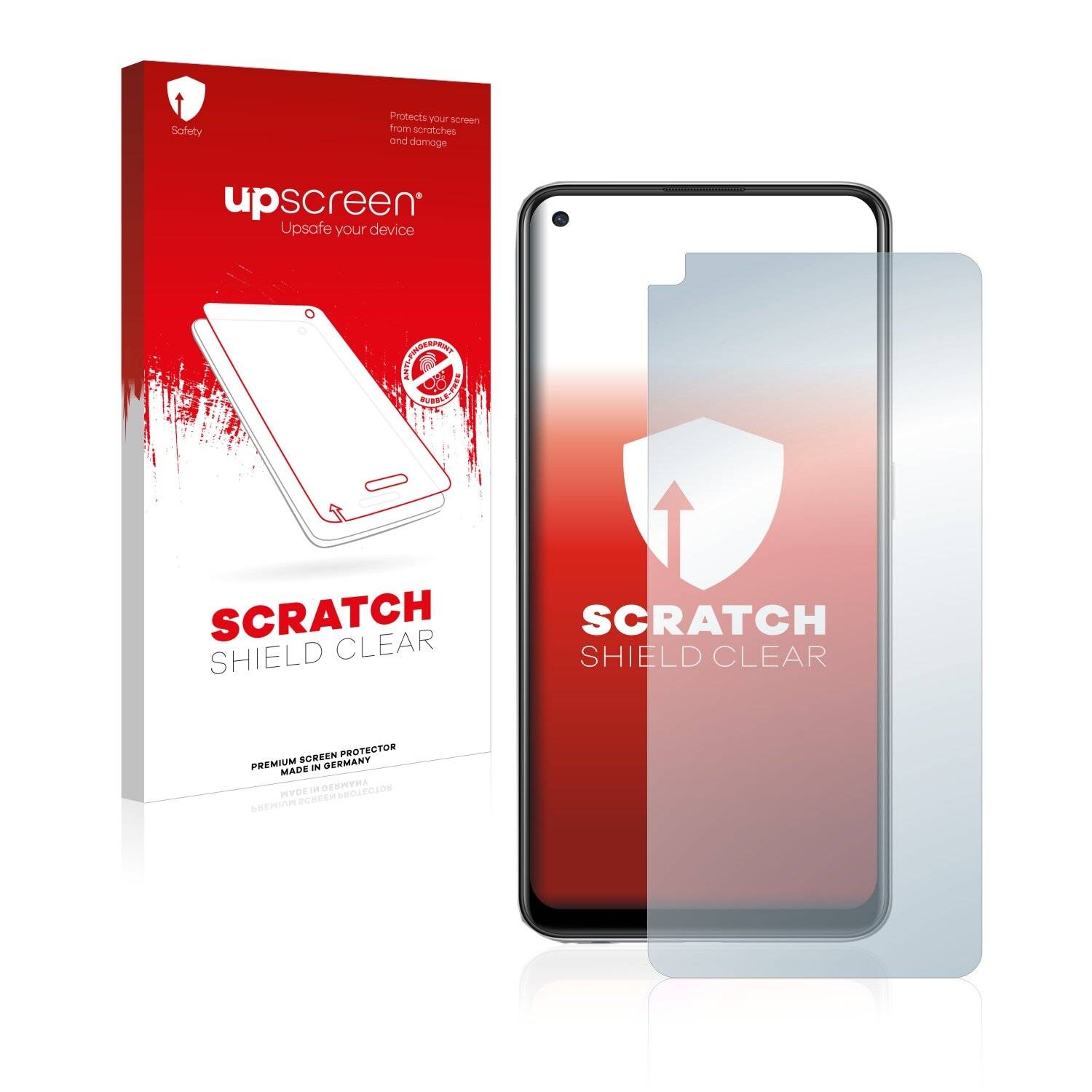 upscreen Scratch Shield Clear Premium Displayschutzfolie für Oppo