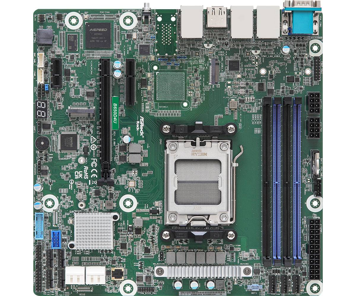 ASRock Rack B650D4U - Motherboard - micro ATX