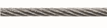 Vormann Drahtseil Edelstahl 2 mm 7 x 7 +Stahleinlage