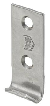 Vormann Schließhaken 83x25 mm gerade Edelstahl (Form G)