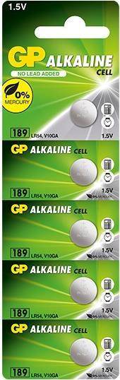 GP Batteries Alkaline Cell 189F Einwegbatterie SR54 Alkali (GP 189-C5 / LR54 / LR1130 AG10)