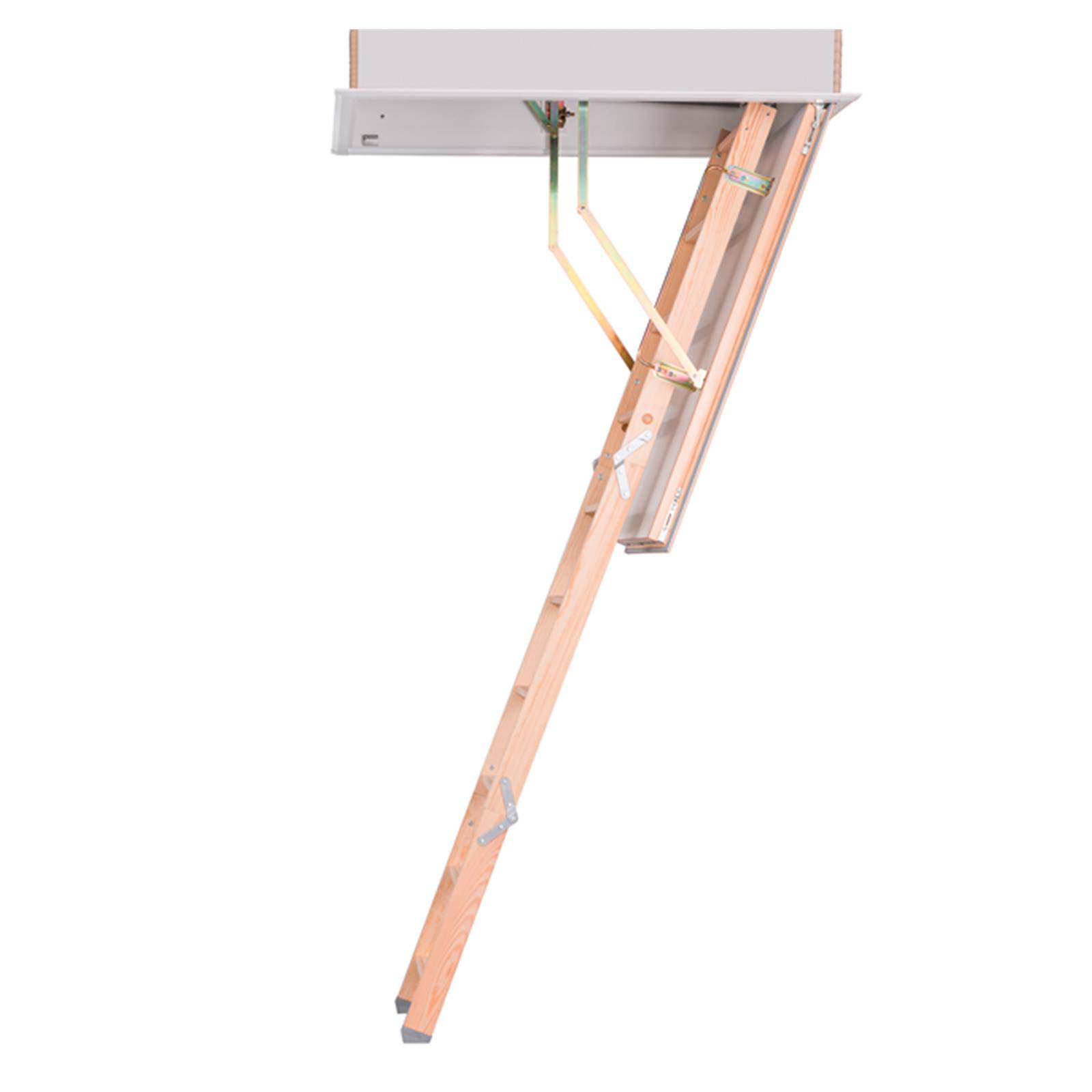 Roto Bodentreppe Quadro 3 bis 288cm Raumhöhe 120x60cm Rohbaumaß