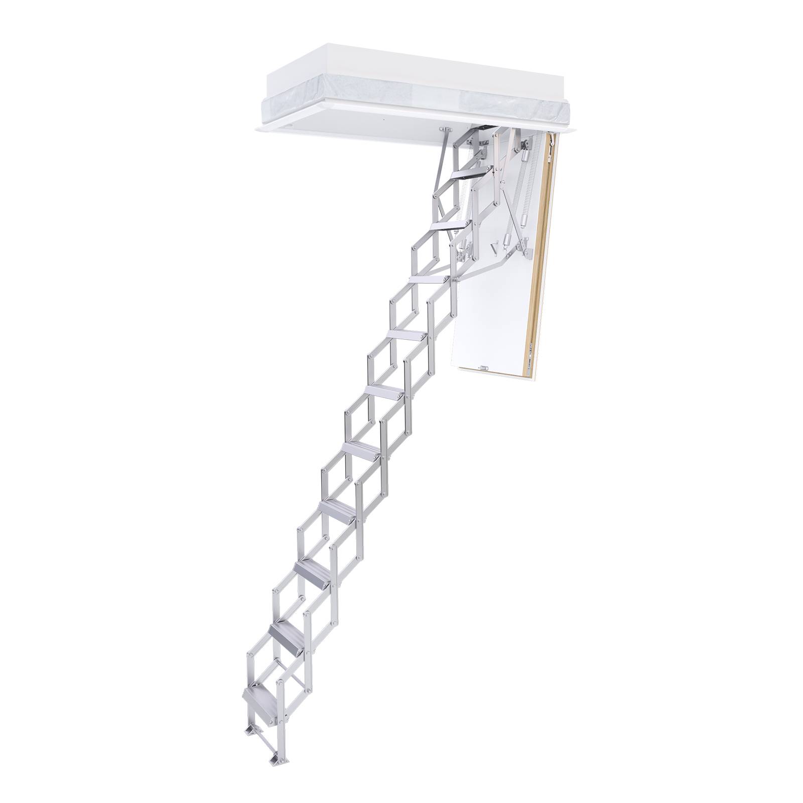 Roto Scherentreppe Ecco bis 275cm Raumhöhe 120x60cm Rohbaumaß