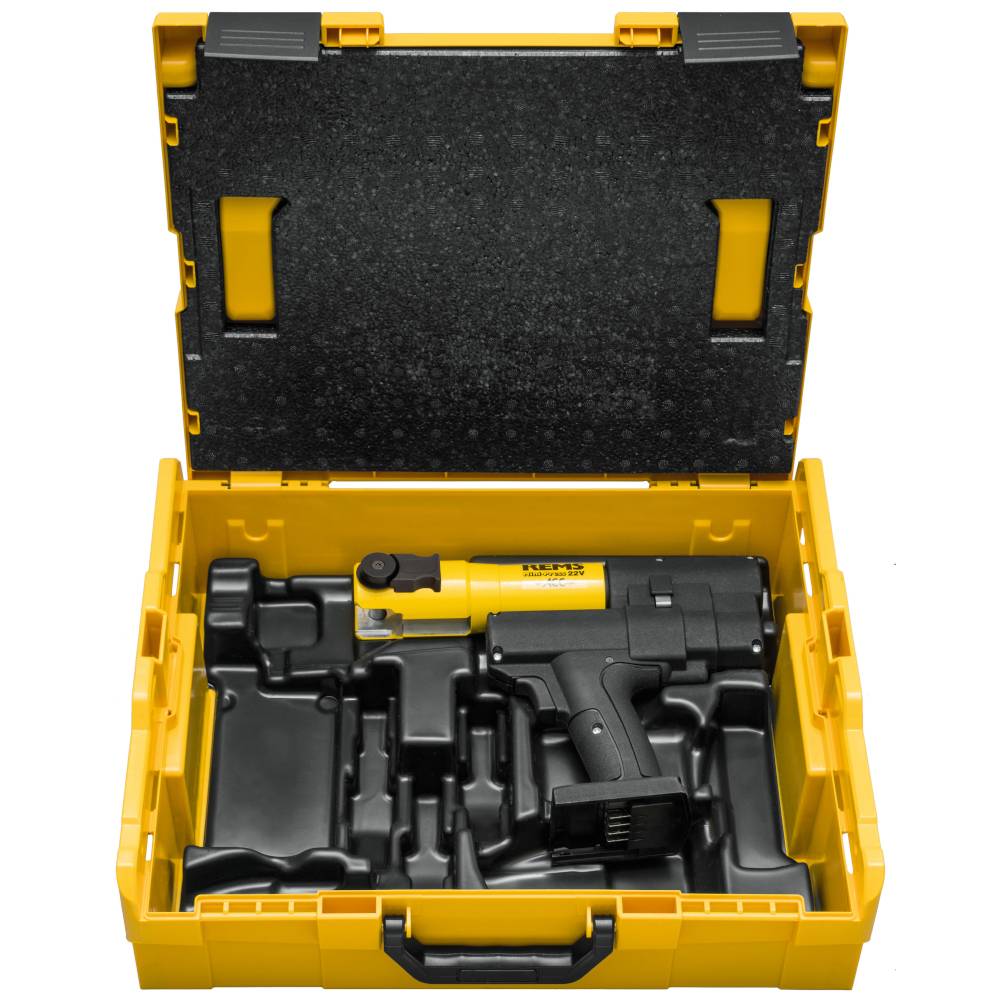 REMS Mini-Press 22V ACC - Akku-Radialpresse 22 kN - Ø 10 bis 40 mm - nur Radialpresse in L-Boxx - Preis per Set