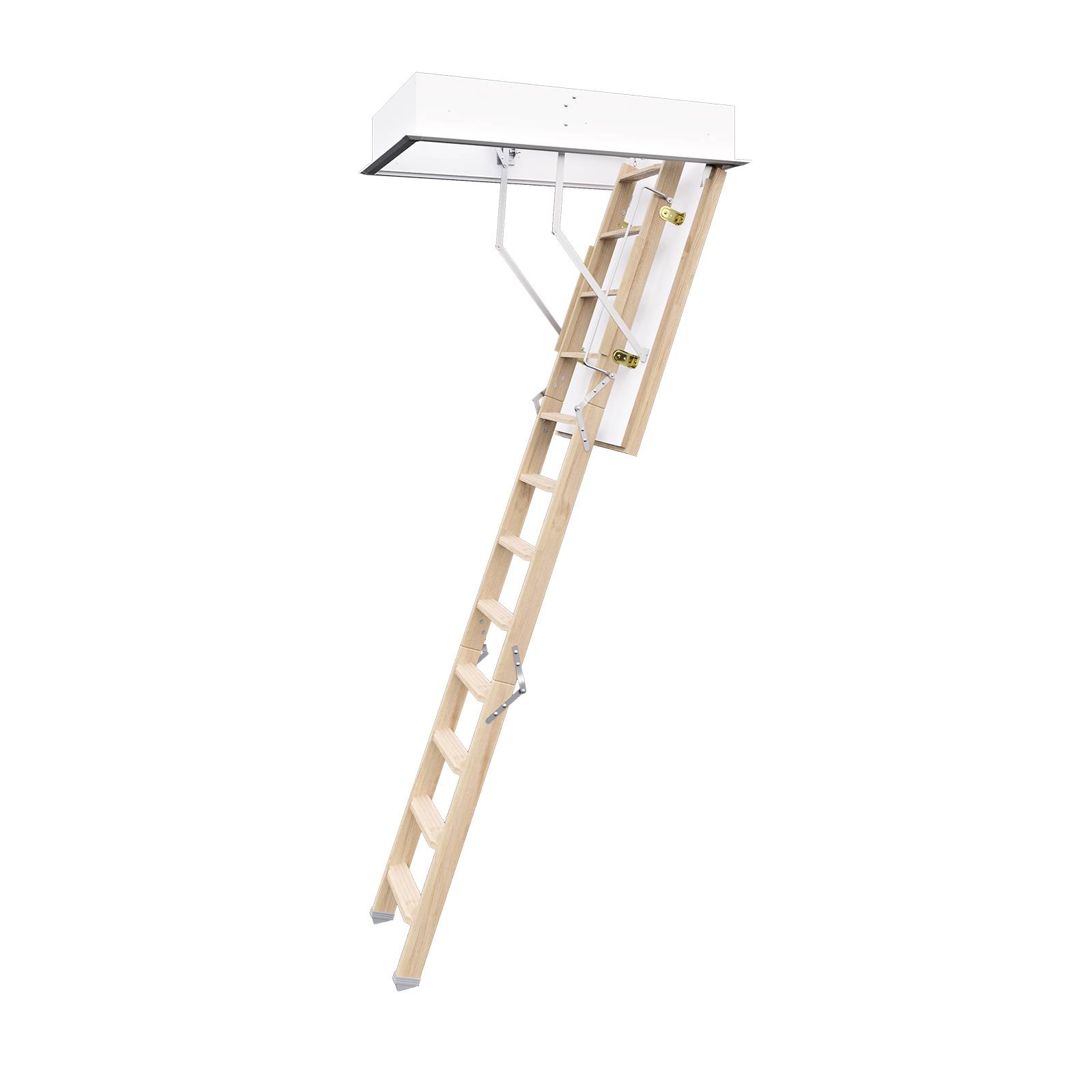 Roto Bodentreppe profiLine EI2 30 3-teilig bis 288cm Raumhöhe 120x60cm Rohbaumaß