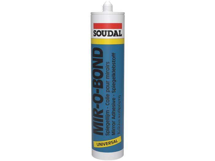 Spiegelkleber MIR-O-BOND Lichtgrau 310 ml Kartusche SOUDAL