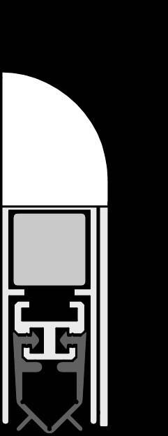 Athmer Wind-Ex zum Aufschrauben 860 mm bronze incl. Zubehör 5955 beigepackt