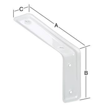 Vormann 3F Design Konsole 115x80x40mm weiß