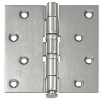 Vormann Türscharniere mit Kugellager 102x76x2,9 mm, vernickelt matt