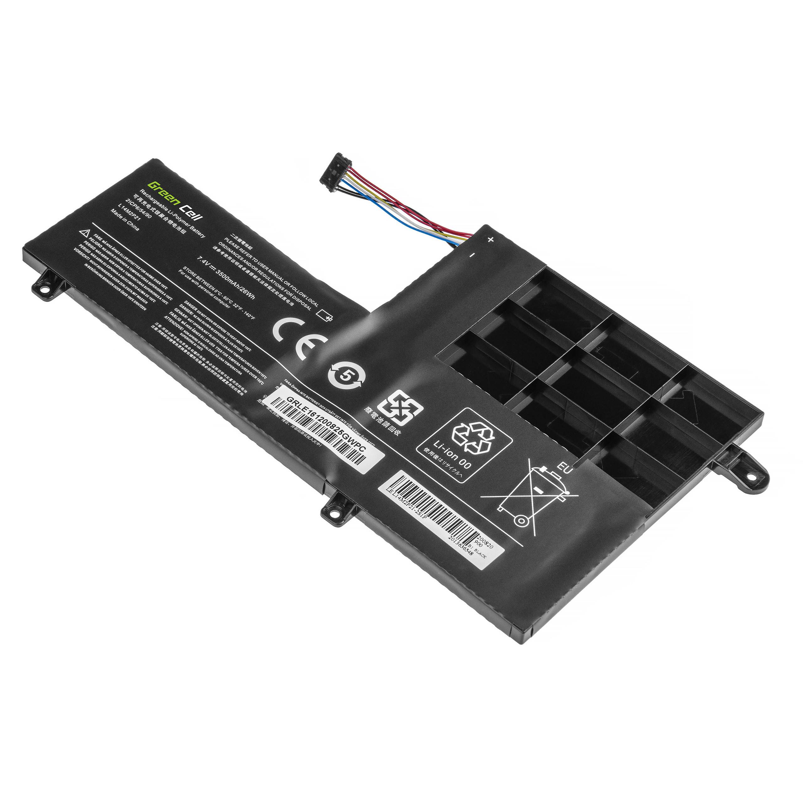 Laptop Akku L14L2P21 L14M2P21 für Lenovo Yoga - 7.6V - 3500mAh