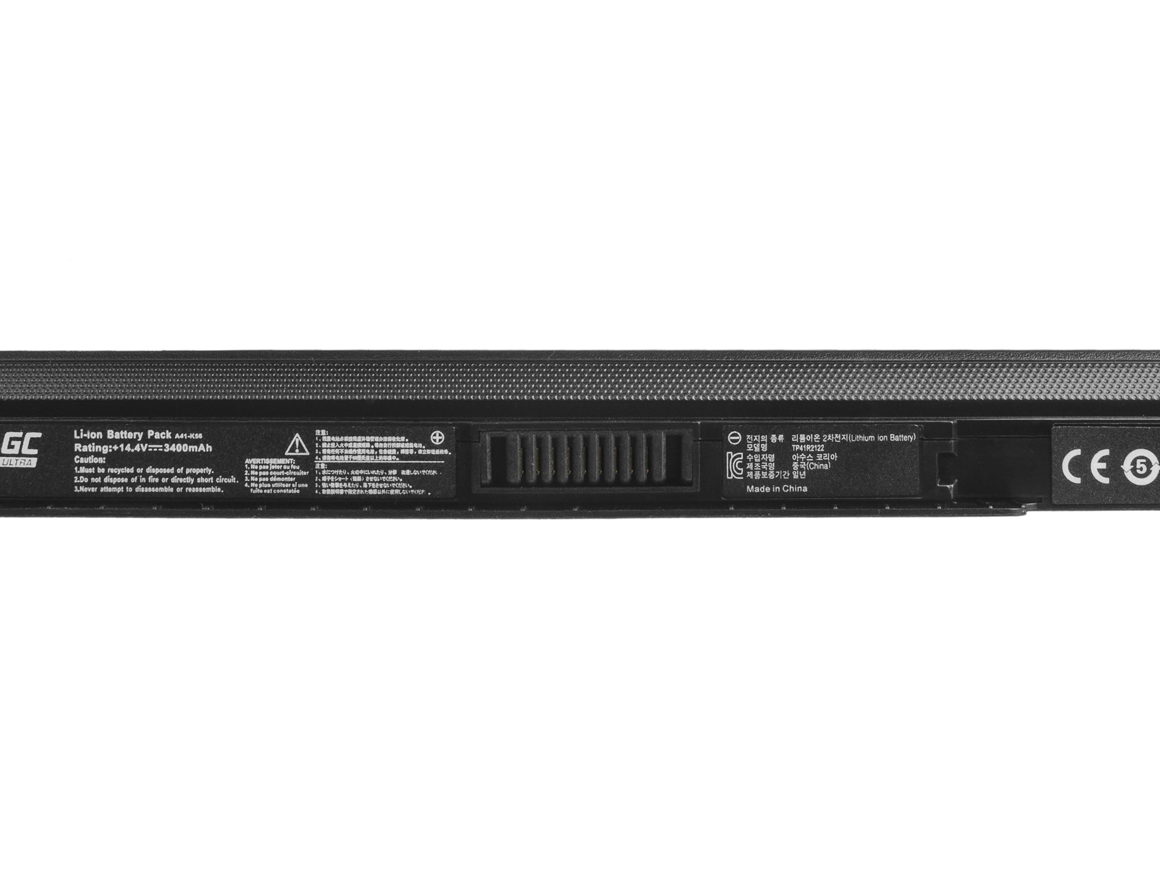 ULTRA Laptop Akku für Asus K56 R505 S46 S56 - 14.4V - 3400mAh