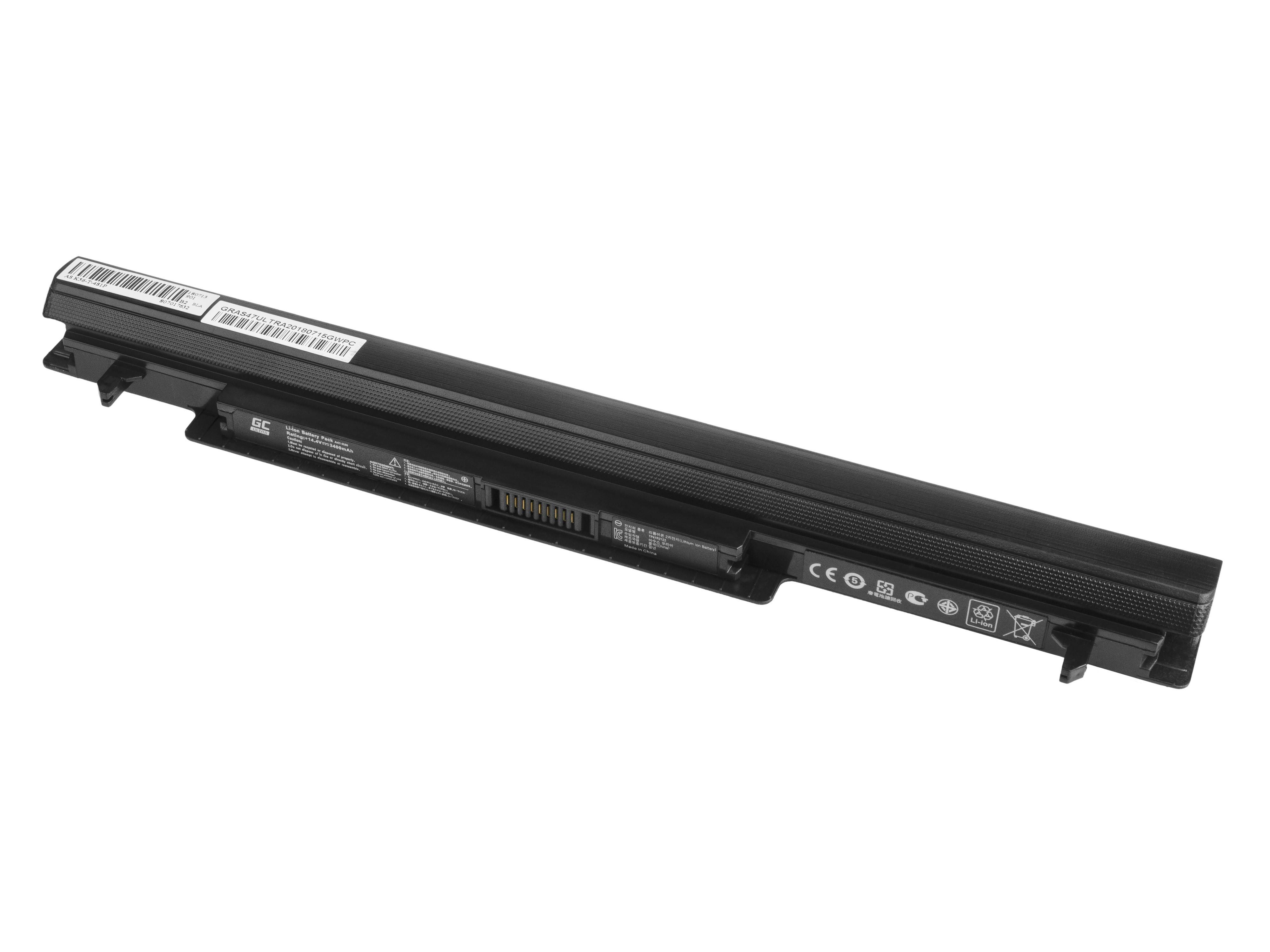 ULTRA Laptop Akku für Asus K56 R505 S46 S56 - 14.4V - 3400mAh