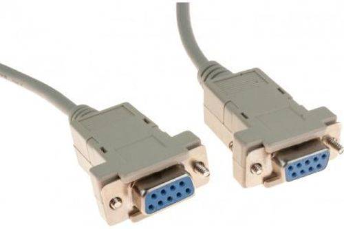 Nullmodem Kabel DB9F/F, 10,0 m