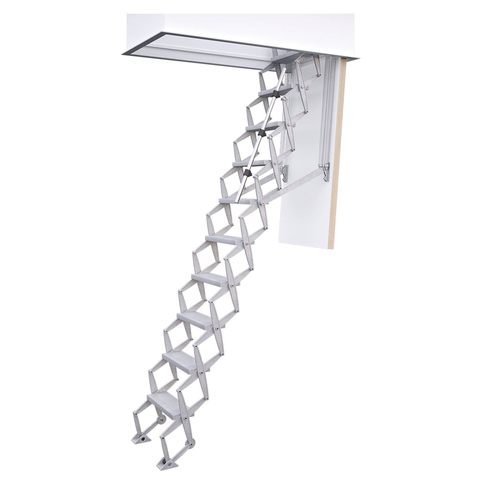 Roto Scherentreppe Exklusiv 2,79m max. Lichte Raumhöhe 120x60cm Rohbaumaß
