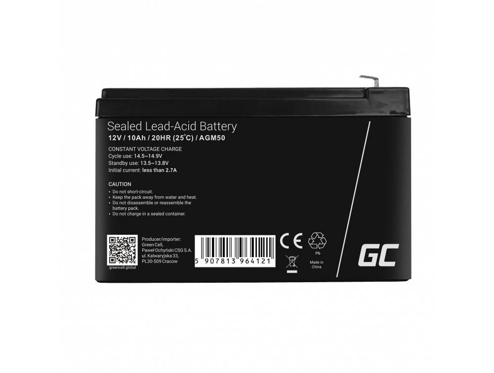 AGM-Batterie Blei-Säure VRLA - 12V - 10Ah