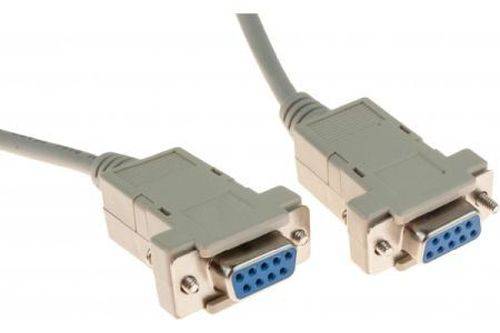 Nullmodem Kabel DB9F/F, 5,0 m