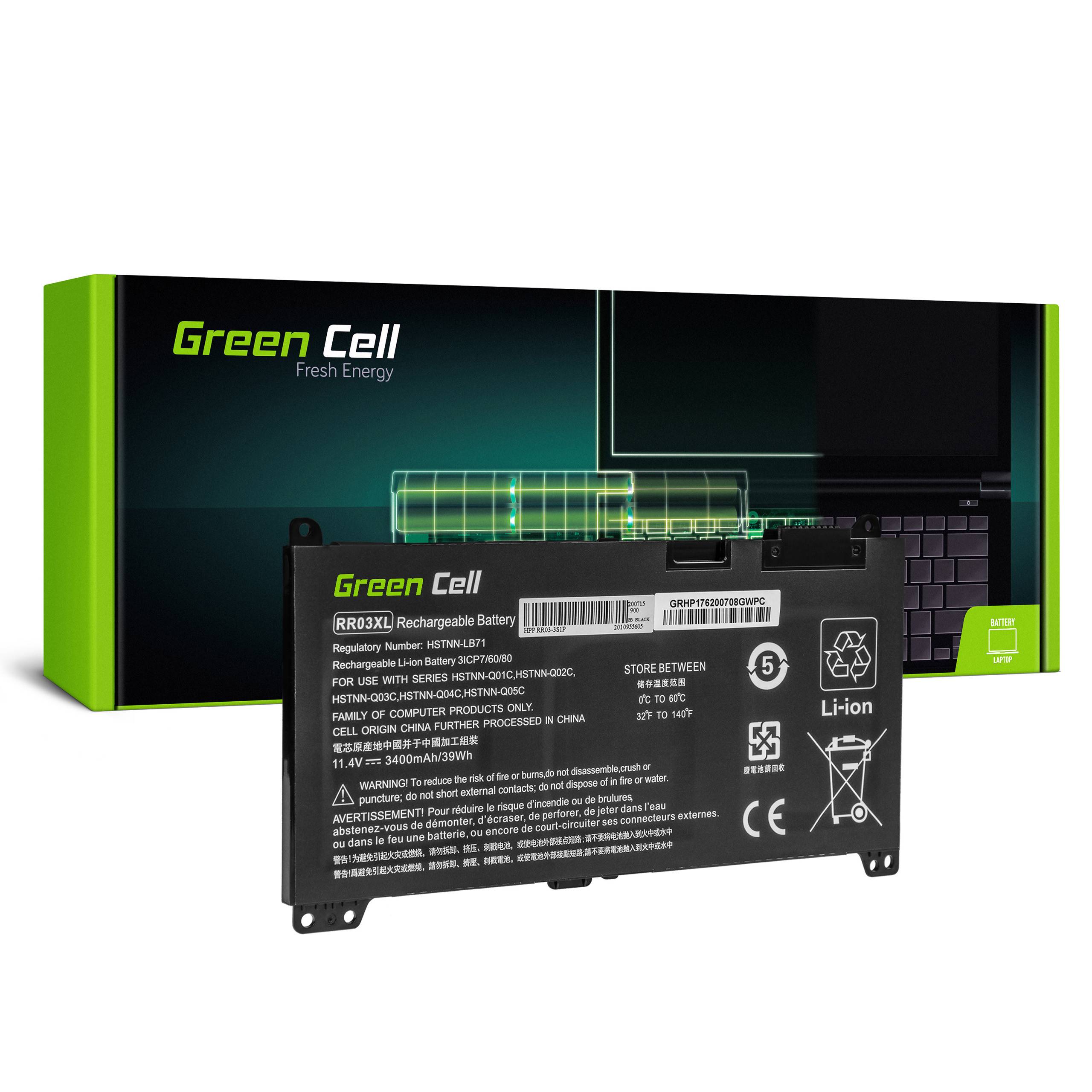 Laptop-Akku RR03XL für HP ProBook - 11,4V - 3400mAh