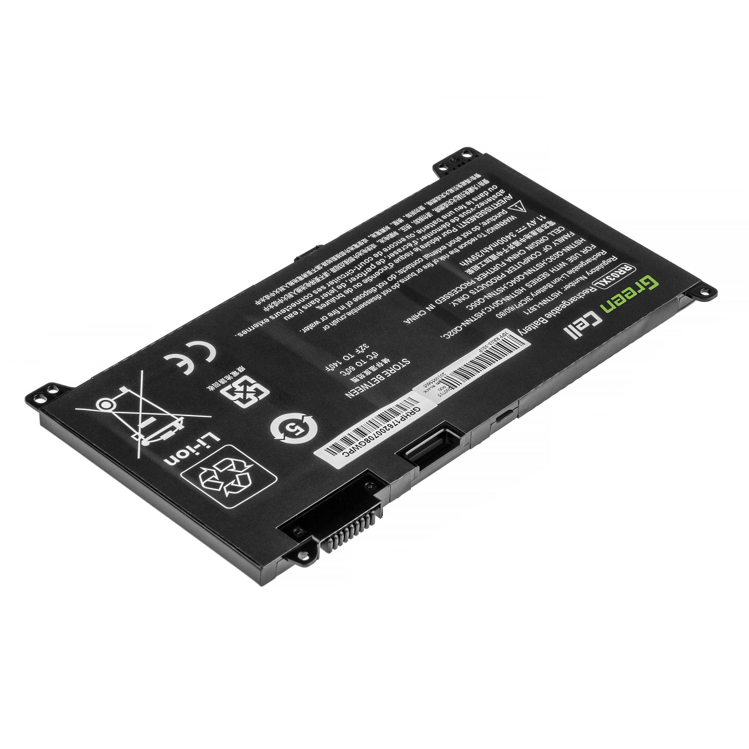 Laptop-Akku RR03XL für HP ProBook - 11,4V - 3400mAh