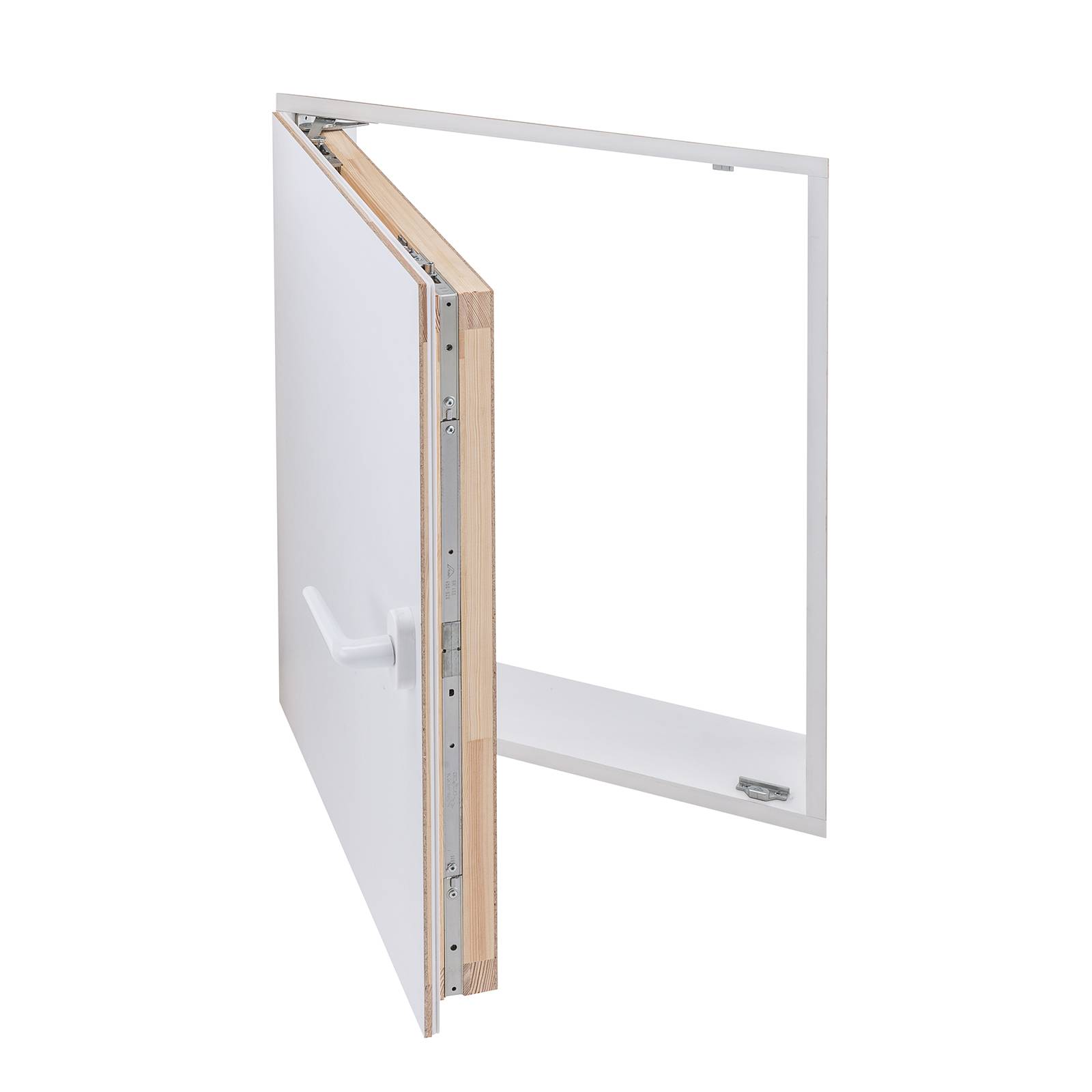 Roto Kniestocktüre Designo mit Klima-Dicht-System 70x70cm Standardmaße