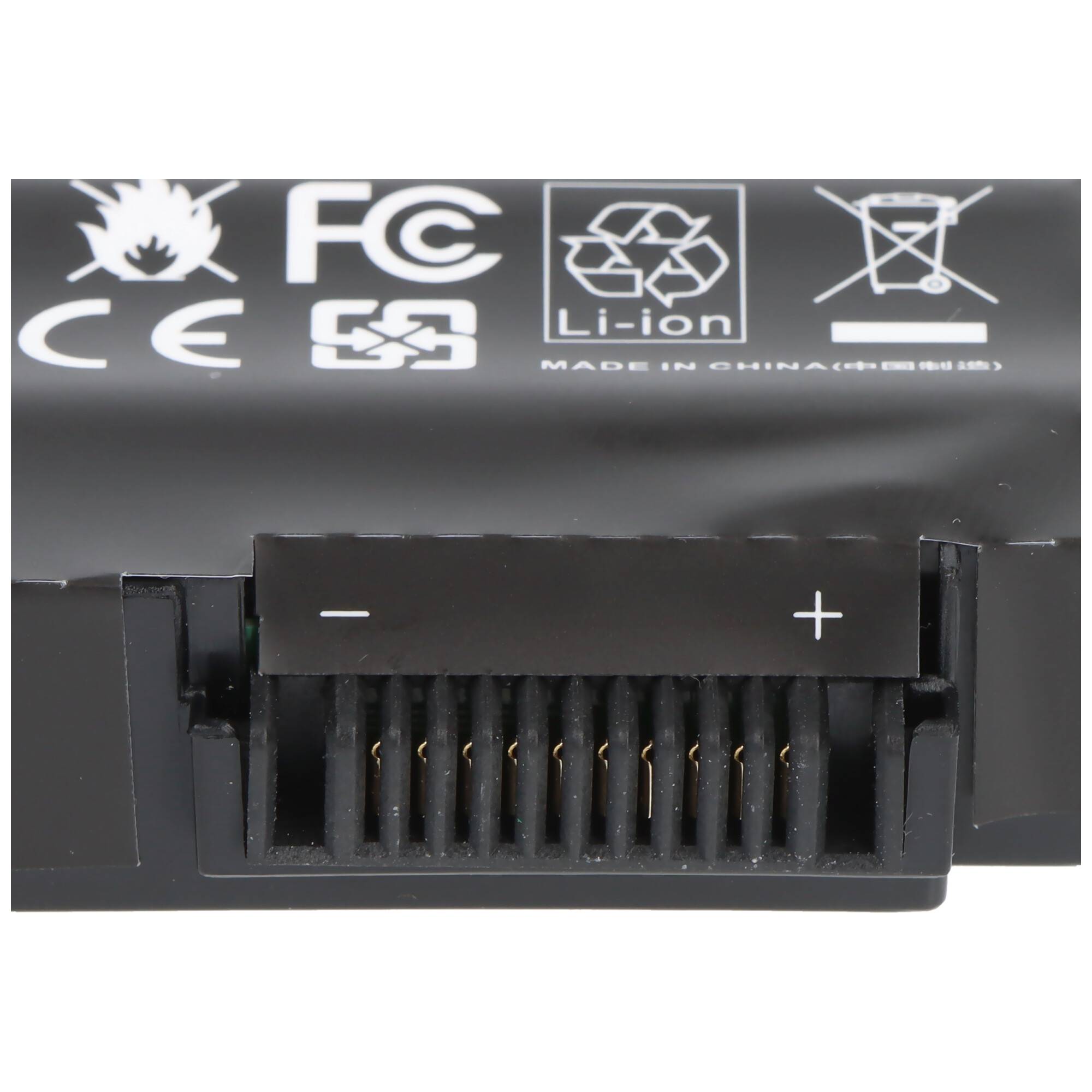 Akku passend für MSI GE62, GE72, Li-ion, 11,1V, 5200mAh, 57,7Wh