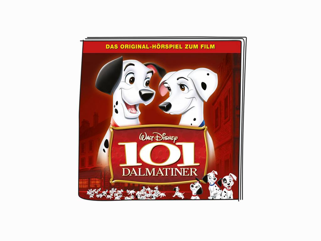 tonies 101 Dalmatiner, Spielzeug-Spieldosenfigur, 4 Jahr(e), Schwarz, Weiß