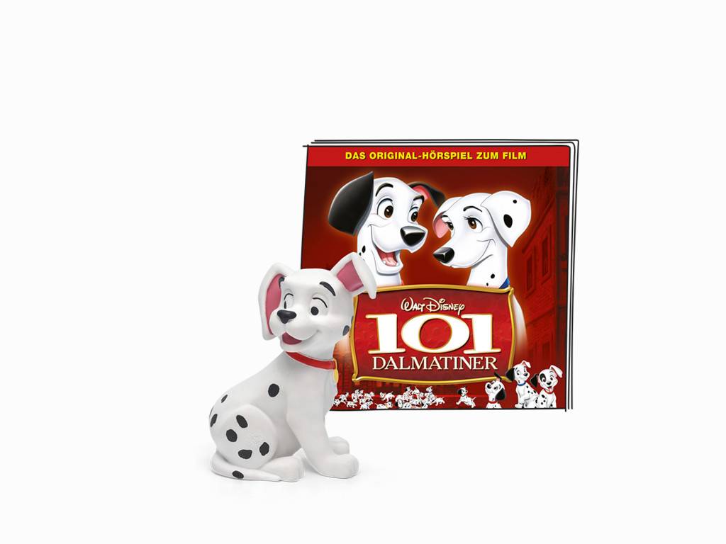 tonies 101 Dalmatiner, Spielzeug-Spieldosenfigur, 4 Jahr(e), Schwarz, Weiß