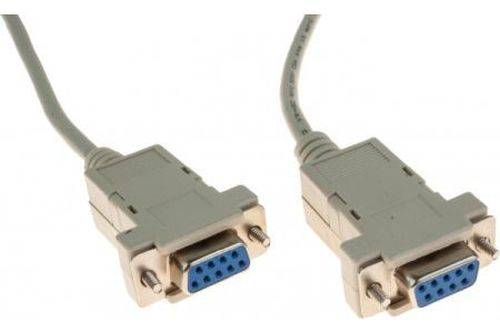 Nullmodem Kabel DB9F/F, 3,0 m