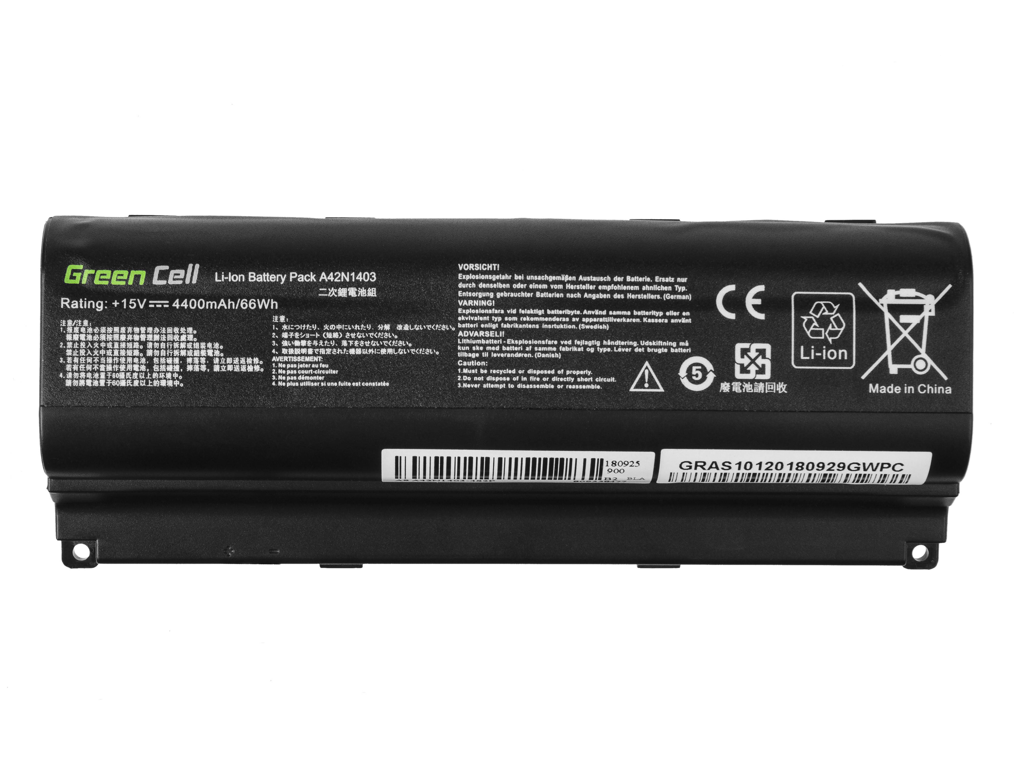 Laptop-Akku für Asus ROG G751 G751J - 15V - 4400mAh