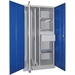 Vertikalauszugsschrank B1000xT600xH1950 mm 2 Wannen, 3 Böden, 2 SL RAL 7035/5012, Mittelwand - Artikel: 7830947249 Vertikalauszugsschrank B1000xT600xH1950 mm 2 Wannen, 3 Böden, 2 SL RAL 7035/5012, Mittelwand - Artikel: 7830947249