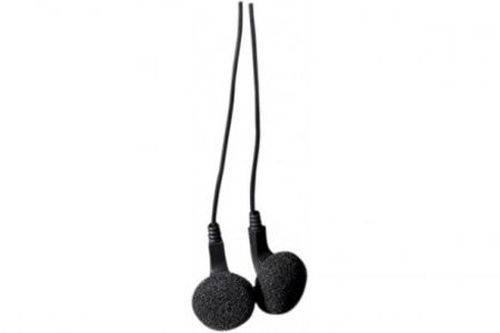 Stereo InEar Headset, schwarz, 3,5mm Stereo-Klinkenstecker