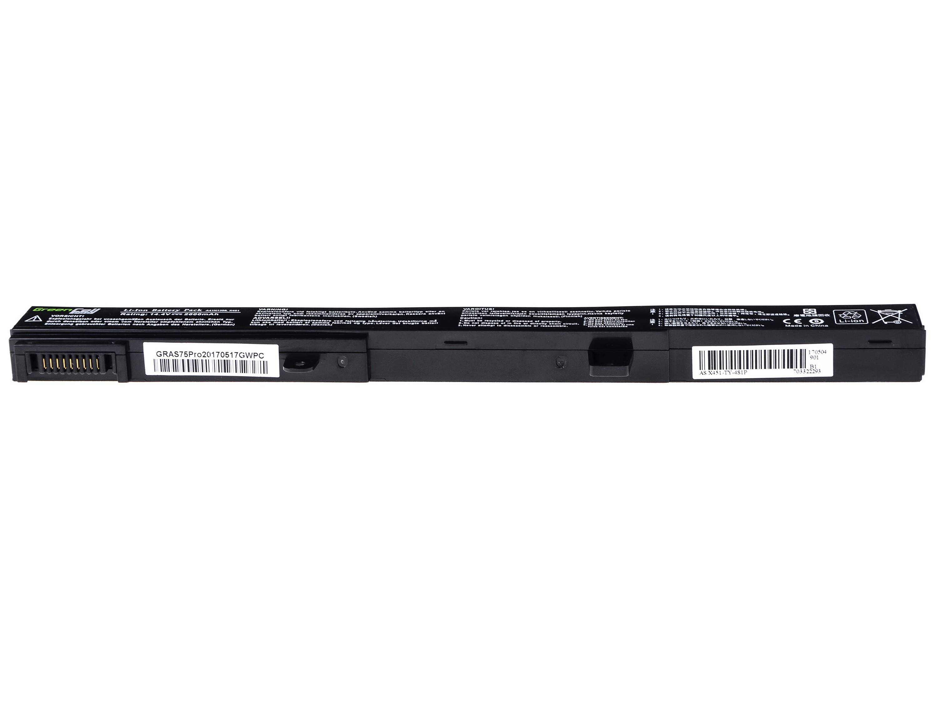 PRO Laptop Akku für Asus 550 750 - 11.4V - 2600mAh