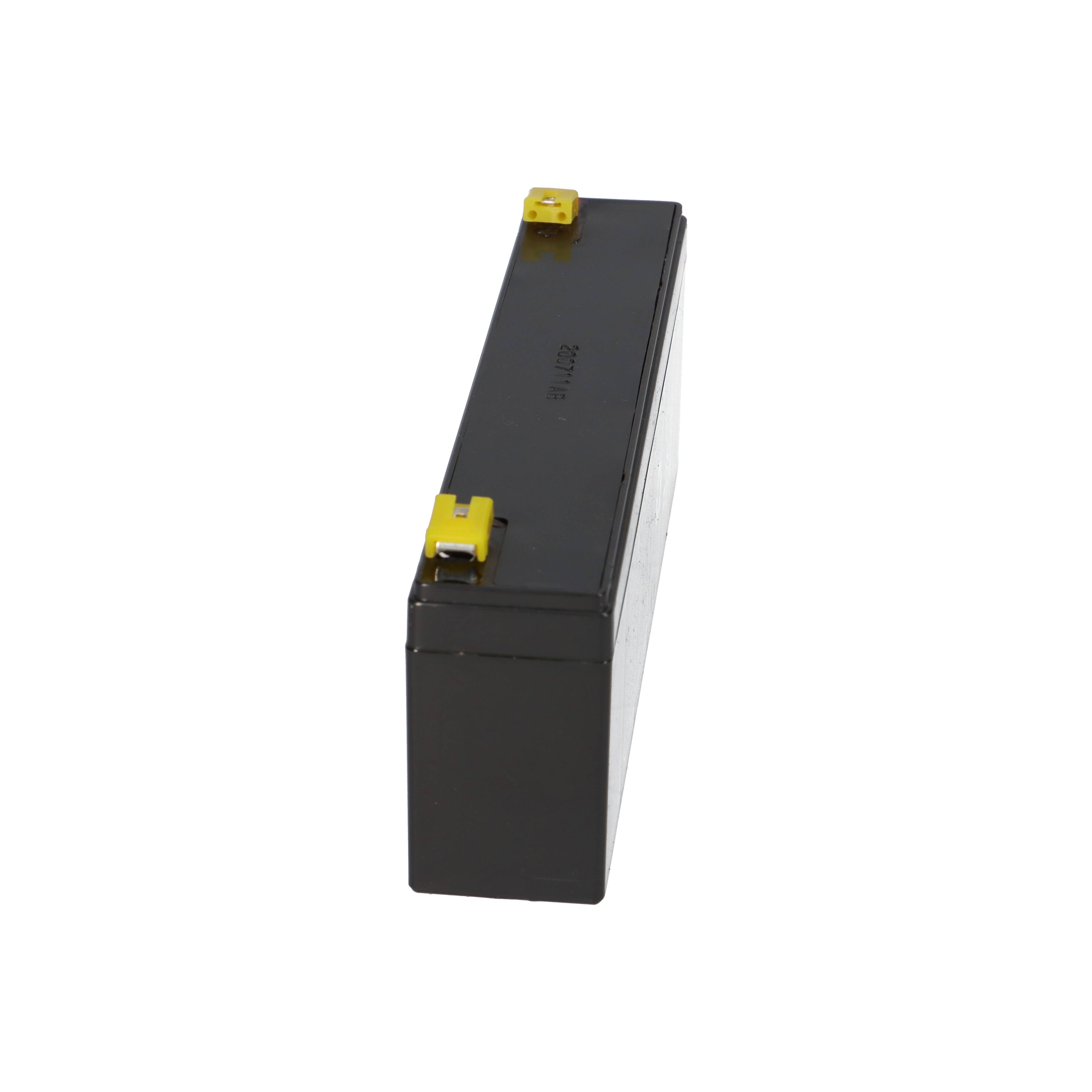 multipower MP2.2-12 – 12 V 2,3 Ah AGM Bleiakku (VRLA), VdS G107033, Faston 4,8 mm