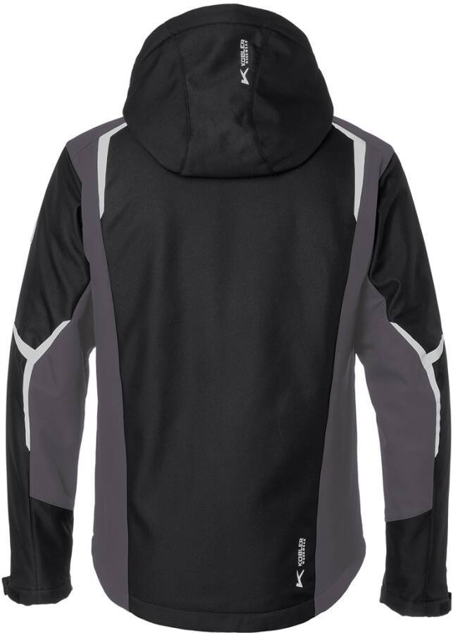 Winter-Softshelljacke BODYFORCE 13255375-9997-M Größe M Farbe schwarz / anthrazit