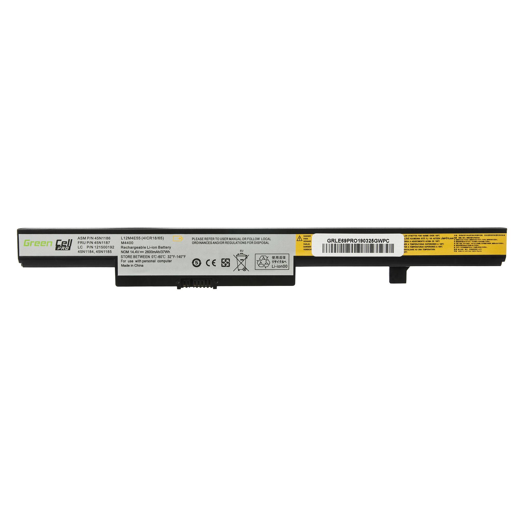 PRO Laptop Akku L13S4A01 für Lenovo B50 B50-30 B50-45 - 14.4V - 2600mAh