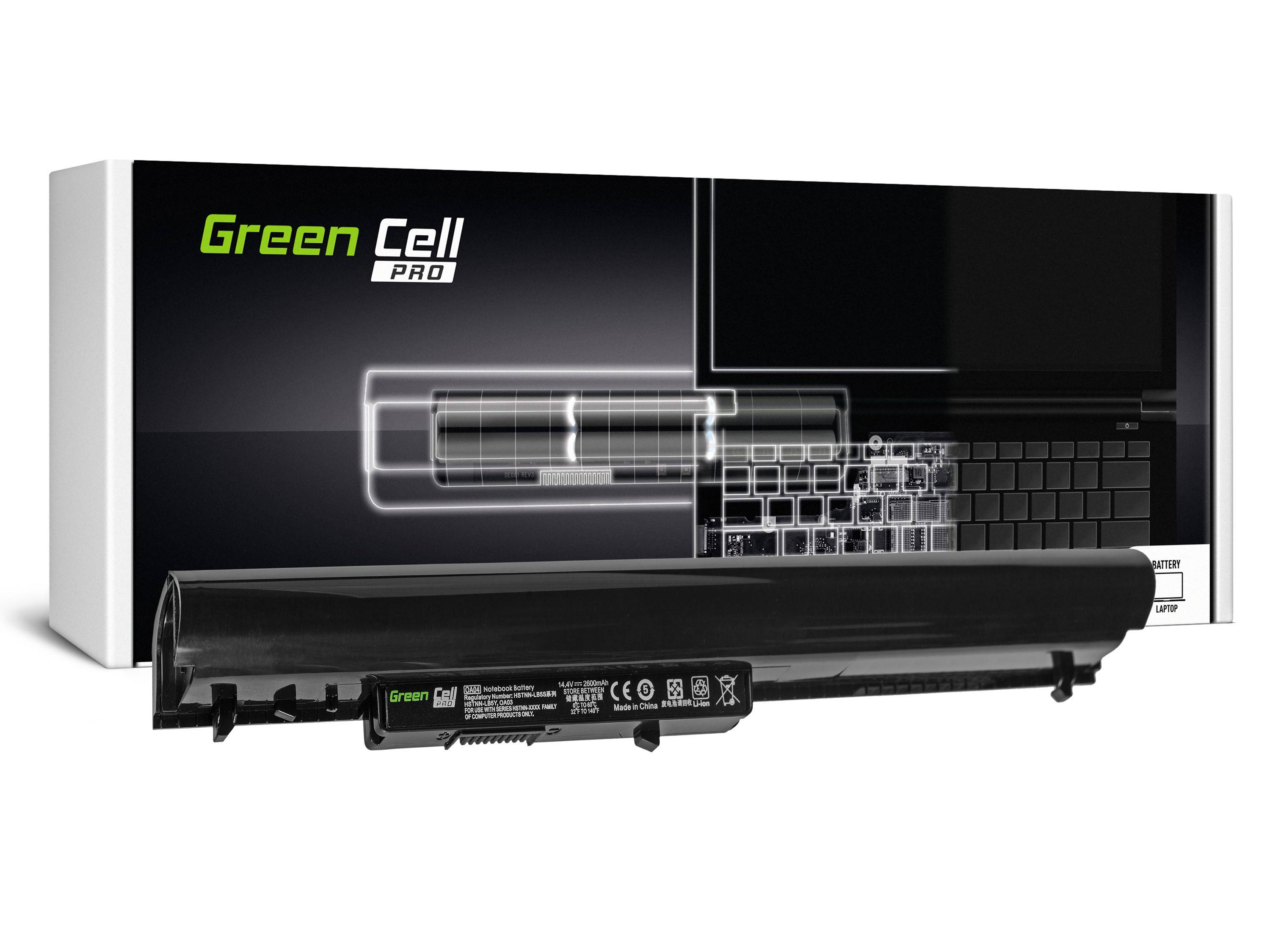 PRO Laptop Akku HSTNN-LB5S für HP 240 - 256 G2 G3 OA04 - 14.4V - 2600mAh