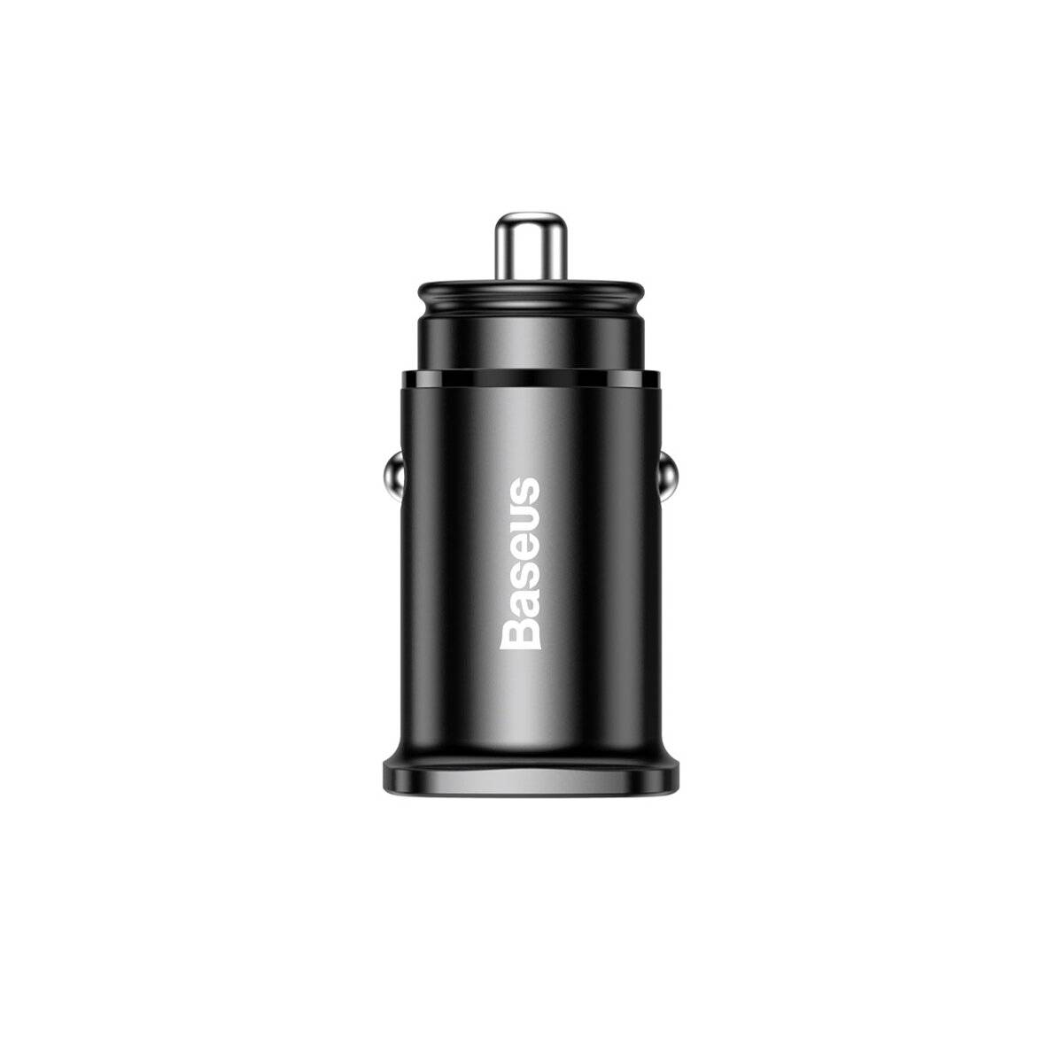 Smart Mini Auto Ladegerät USB Quick Charge 4.0 & USB-C PD 3.0 schwarz