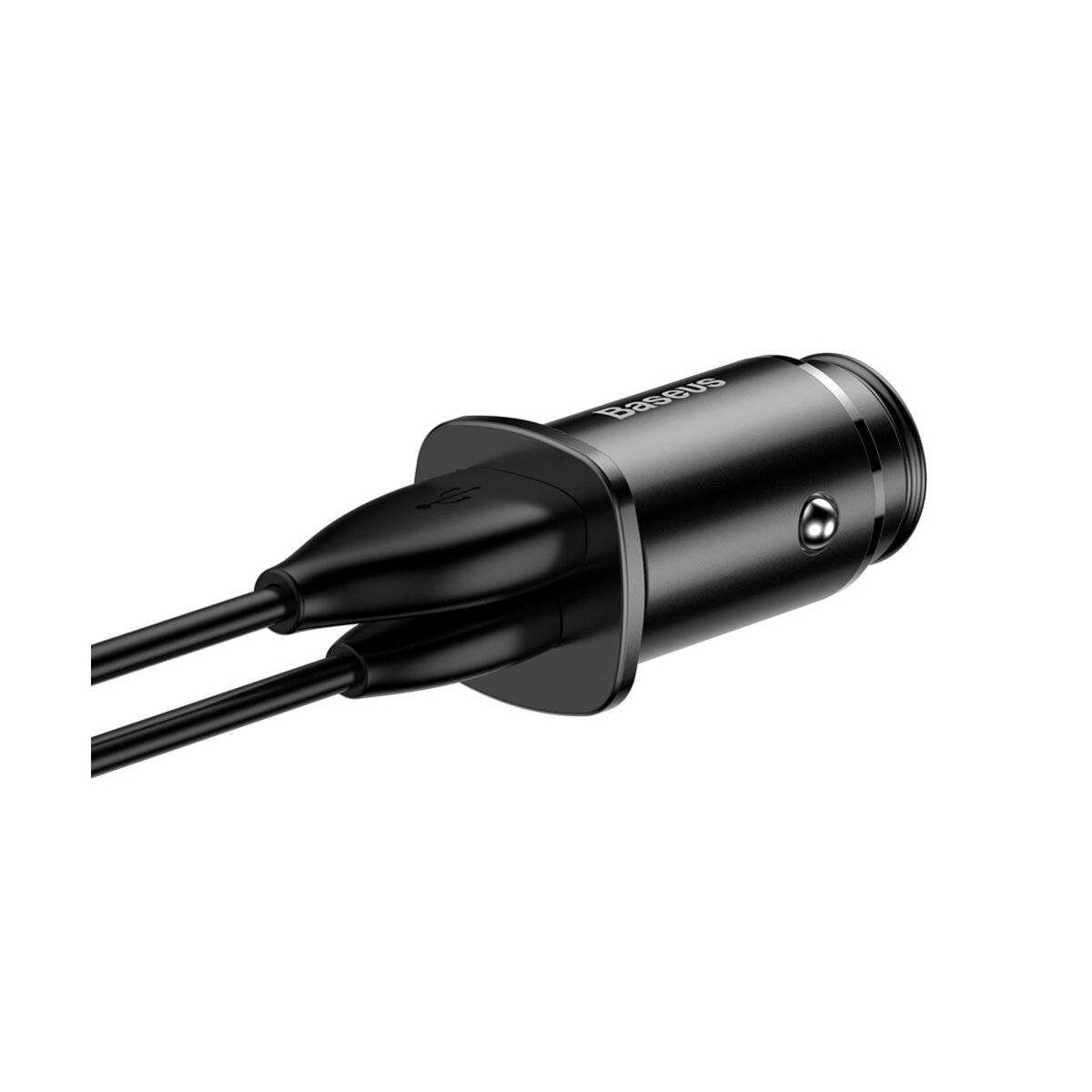 Smart Mini Auto Ladegerät USB Quick Charge 4.0 & USB-C PD 3.0 schwarz