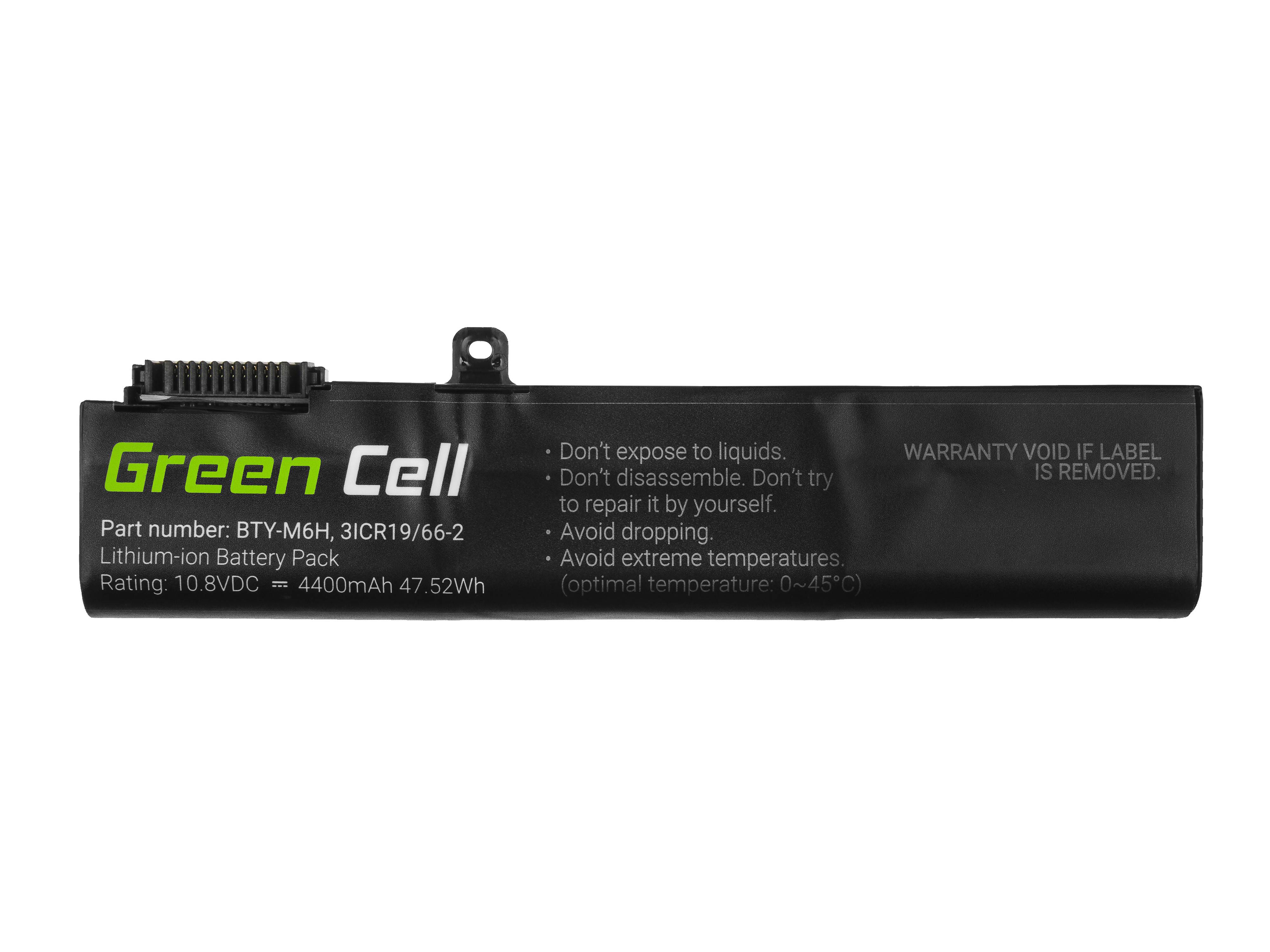 Laptop Akku BTY-M6H für MSI GE62 GE63 GE72 GE73 GE75 - 10.8V - 4400mAh