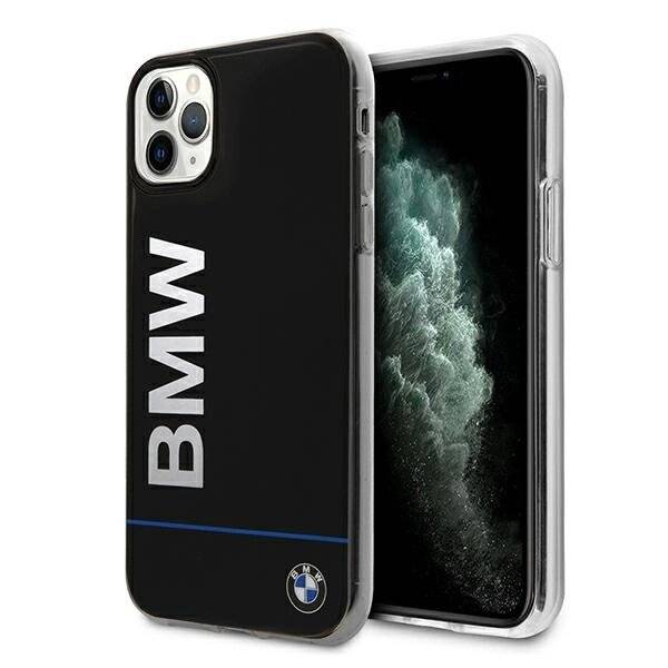 BMW Tasche BMHCN58PCUBBK iPhone 11 Pro 5.8" schwarz/schwarz Hardcase Signature Printed Logo