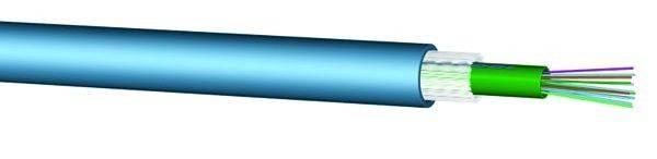 Draka Comteq LWL-Universalkabel Nagetiers. Eca UCFibre U-DQ(ZN)BH 12G50 OM4 3.0kN