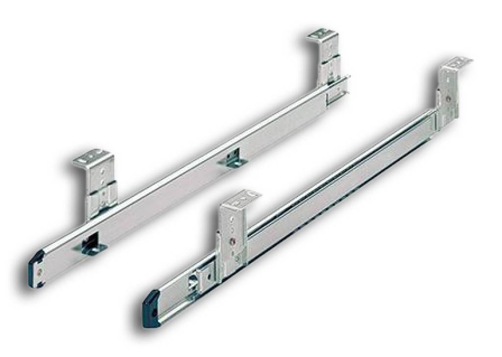 Kugelauszug KA 3434Präzisions-Teilauszug mit Rücklaufarretierung und AusrollsicherungFür Tastaturauszüge, Schubkästen und TablareVariable Bauhöh