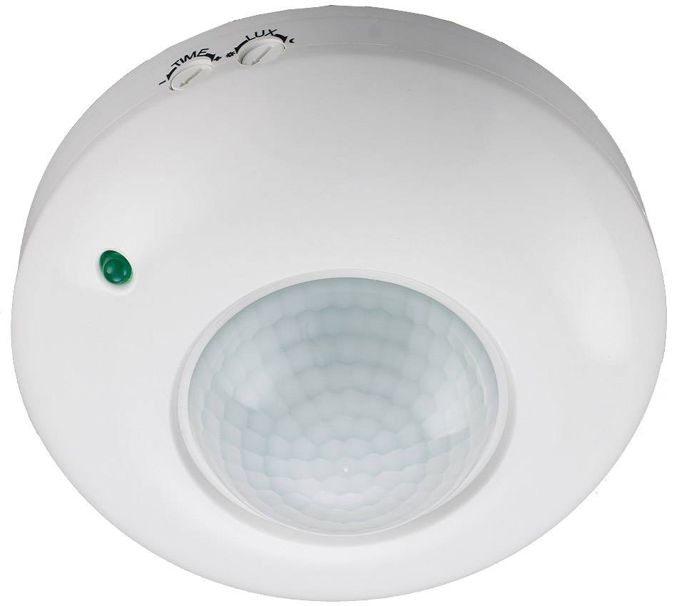 ChiliTec 18637 Decken-Bewegungsmelder "CBM" 360° PIR, LED geeignet, 6m Detektion, weiß