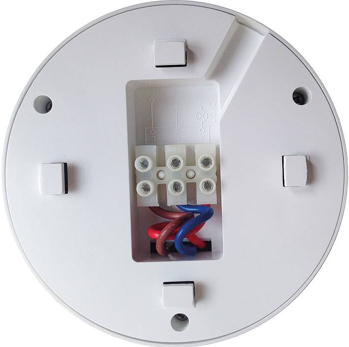 ChiliTec 18637 Decken-Bewegungsmelder "CBM" 360° PIR, LED geeignet, 6m Detektion, weiß