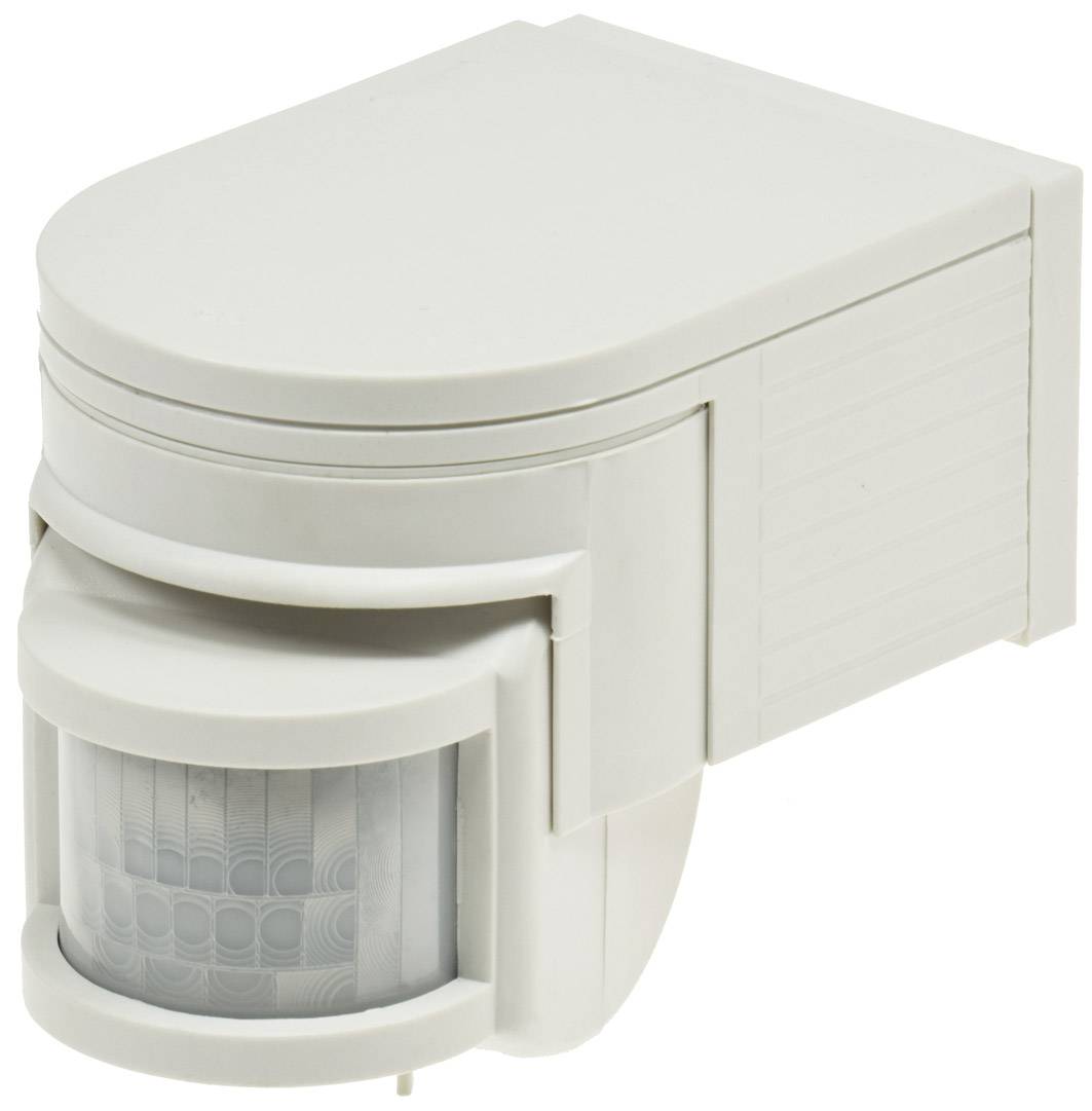 ChiliTec 19021 Aufputz Bewegungsmelder "CBM" 180° IP44, 1-1000W, 3-Draht, weiß